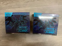 Lot Of 2: Pokemon TCG Phantasmal Flames Factory Sealed Elite Trainer Box Sealed - Image 1