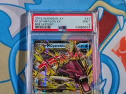 M Gyarados EX - 2016 Pokemon XY Breakpoint #27 - PSA 9 - Image 4