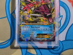 M Gyarados EX - 2016 Pokemon XY Breakpoint #27 - PSA 9 - Image 5