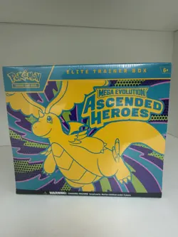 🔥Pokemon TCG Ascended Hero’s Elite Trainer Box ETB New & Sealed 🔥 - Image 1