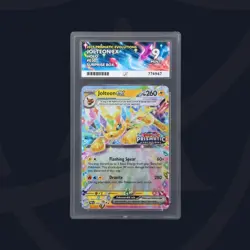 Pokemon TCG Jolteon ex 030/131 Prismatic Evolutions Stamped Promo Ace 9 - Image 1