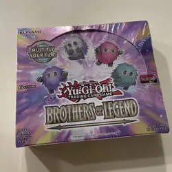YuGiOh Brothers of Legend English 1st Edition Booster Box 24-Packs New Sealed 83717855170 - Image 1