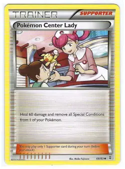 Pokemon Center Lady 68/83 - XY Generations Set - 2016 - Uncommon - Near Mint - Image 1