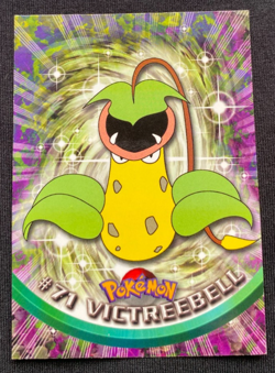 Pokemon Topps #71 Victreebel Blue Logo UK Non Holo LP - Image 1