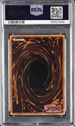 2002 YU-GI-OH! LOB-LEGEND OF BLUE EYES WHITE DRAGON BLUE-EYES WHITE DRAGON PSA 9 - Image 2