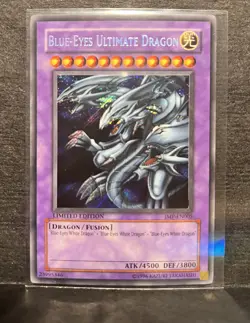 Yu-Gi-Oh! Blue-Eyes Ultimate Dragon JMP-EN005 Limited Edition Ultra Rare - Image 1