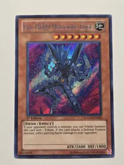 Evil Hero Malicious Edge LCGX-EN029 Secret Rare Yugioh 1st Edition Mint - Image 2