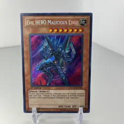 Yu-Gi-Oh! | Evil HERO Malicious Edge | LCGX-EN029 | Secret Rare | 1st Edition - Image 1