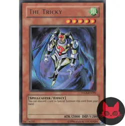Yugioh The Tricky TDGS-EN090 Rare LP - Image 1