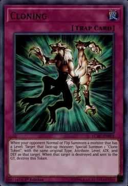Yu-Gi-Oh! Cloning Ultra Rare LCKC-EN055 - Image 1