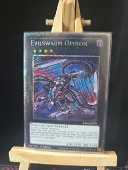 Evilswarm Ophion - Platinum Secret Rare - 1st Edition - RA04-EN179 - YuGiOh - Image 1