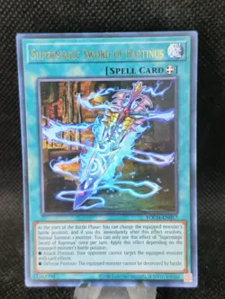 Supermagic Sword of Raptinus (TOCH-EN017) Unlimited Edition - Ultra Rare - NM - Image 1