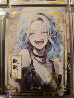 Custom Listing Card Premium One Piece Anime Manga Collectible CCG Art OP - Image 1