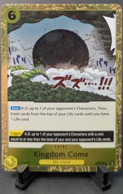 One Piece TCG Kingdom Come EB01-059 R Foil – Memorial Collection – NM - Image 1