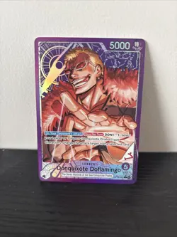 One Piece - Donquixote Doflamingo - Leader Alt Art - OP14-060 - English - Image 1