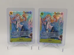 2x One Piece Heroine's Nami EB03-053 SR Super Rare NM English - Image 1