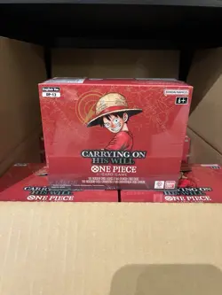 One Piece OP-13 Carrying on His Will New Booster Box English Sealed - Image 1