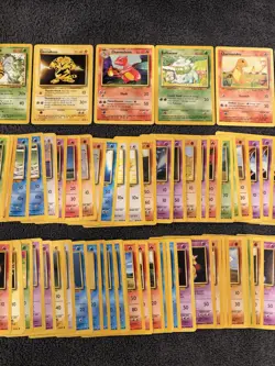 1999 Pokemon Base Set Lot - 100 Cards - Vintage - Pikachu + 2 Rares - NM/LP [#3] - Image 2