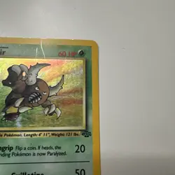 PoKeMoN POKEMON CARD Pinsir JUNGLE SET RARE HOLO 9/64 - Image 5