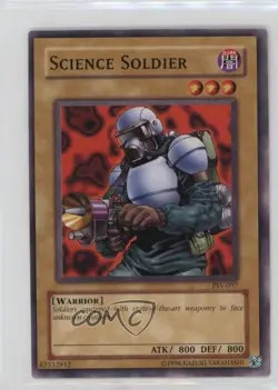 Science Soldier Unlimited YuGiOh Pharaoh's Servant #PSV-097 2002 - Image 1