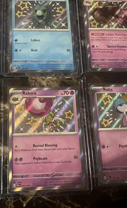Pokemon TCG Lot Of 6 Baby Shiny Paldean Fates Cards - Image 3