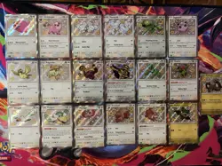 Pokemon Paldean Fates Lot of 19 Shiny Cards - Metal-Colorless-Dragon - Image 1