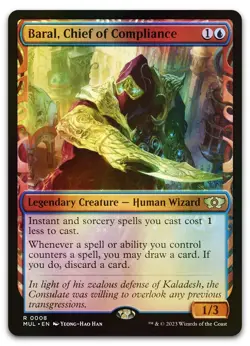 Baral, Chief of Compliance #8 (Foil) (NM) March of the Machine MUL Magic MTG - Image 1