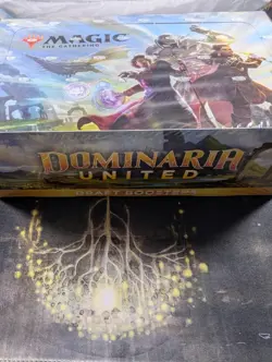 MTG Dominaria United Draft Booster Box - New, Sealed - Image 1