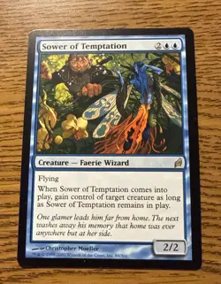 Magic The Gathering Sower Of Temptation Lorwyn Rare #88 LP MTG - Image 1
