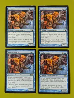 Archaeomancer x4 Magic 2013 Core Set M13 4x Magic the Gathering MTG - Image 1