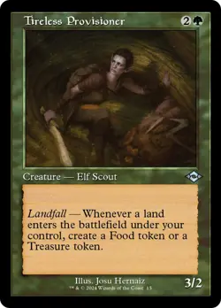 MTG Tireless Provisioner (Retro) [Modern Horizons 2] Foil Near Mint Magic - Image 1