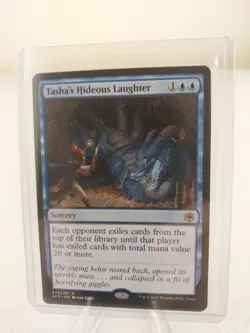 MTG Magic the Gathering Tasha's Hideous Laughter AFR (#078) NM - Image 1