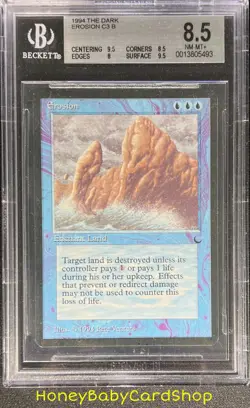 MTG The Dark 1994 Erosion BGS 8.5 NM/MT+ Old School 93/94 - Image 1