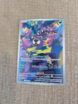 Pokemon - Ghastly - 177/162 - Temporal Forces - NM - Illustration Rare - TCG - Image 1