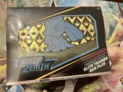 Pokemon Center Crown Zenith Elite Trainer Box Plus/Mint 820650851476 - Image 1
