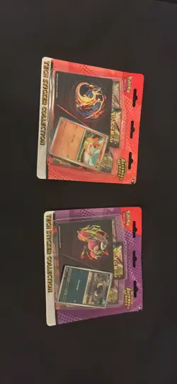 Pokemon Ascended Heroes Tech Sticker Collection Charmander Gastly Set - Image 1