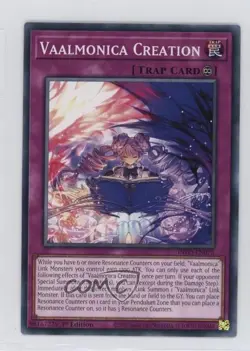 Vaalmonica Creation 1st Ed. YuGiOh The Infinite Forbidden #INFO-EN075 - Image 1