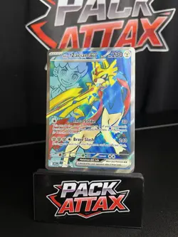 Pokemon TCG Journey Together Hops Zacian ex 176/159 Full Art Holo - Image 1