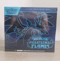 Pokemon TCG Mega Evolutions Phantasmal Flames ETB (Elite Trainer Box) - Image 1
