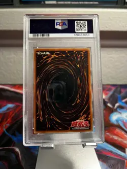2002 YUGIOH BLUE EYES WHITE DRAGON 1ST ED ASIAN ENGLISH SDK #001 PSA 9 - Image 2