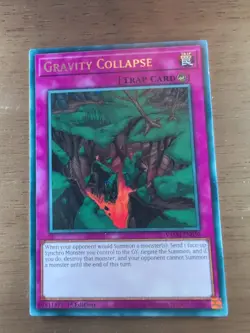 YUGIOH Rare Gravity Collapse VASM-EN030 1st Edition - Image 1