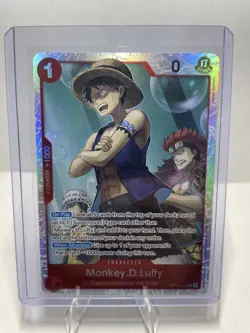 Monkey.D.Luffy - OP14-013 - The Azure Sea's Seven One Piece TCG NM - Image 1