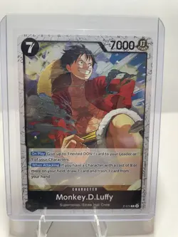 Monkey.D.Luffy - P-075 (Pirate Foil) - Premium Booster The Best Vol. 2 One Piece - Image 1