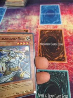 Yugioh Wulf, Lightsworn Beast LODT-EN023 Super Rare OG Unlimited Lightly Played - Image 3