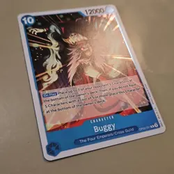 One Piece Buggy (051) (OP09-051/229) OP09 Emperors in the New World NM FOIL CCG - Image 2