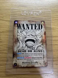 One Piece CCG Wanted Monkey.D.Luffy Gear 5 OP05-119 SEC SP English - Image 1