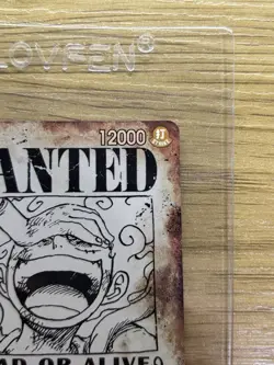 One Piece CCG Wanted Monkey.D.Luffy Gear 5 OP05-119 SEC SP English - Image 4