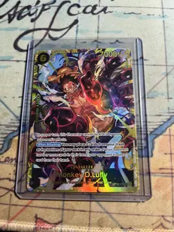 Bandai One Piece Monkey D. Luffy OP10-118 Royal Blood Foil 7000 Power - Image 1