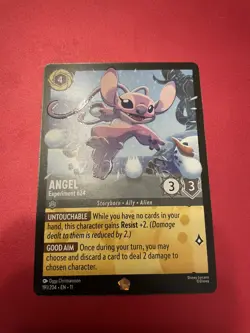 Disney Lorcana TCG Angel - Experiment 624 191/204 Winterspell Regular - Image 1