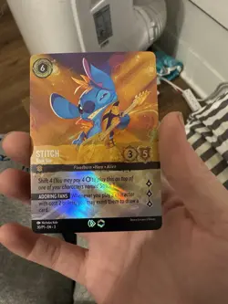 Disney Lorcana Stitch - Rock Star 30/P1 Promo Foil Card Store Championship - Image 1